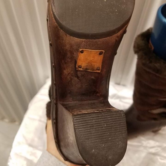 Y2K FRYE PLATFORM BOOTS - Picture 9 of 14